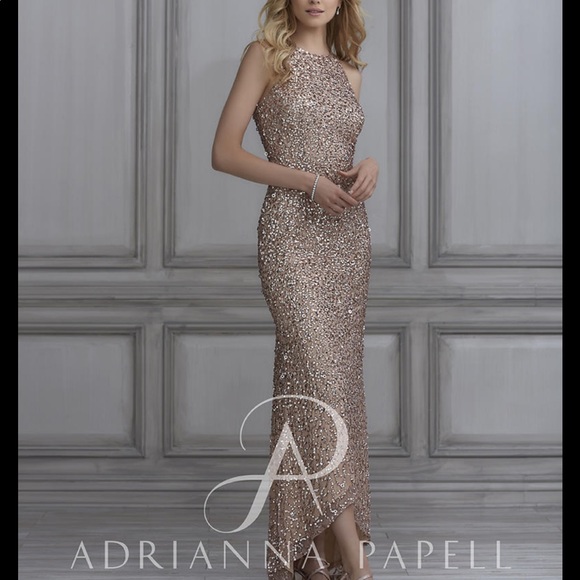 Andriana Papell beautiful sequined evening top 6 - Picture 9 of 9